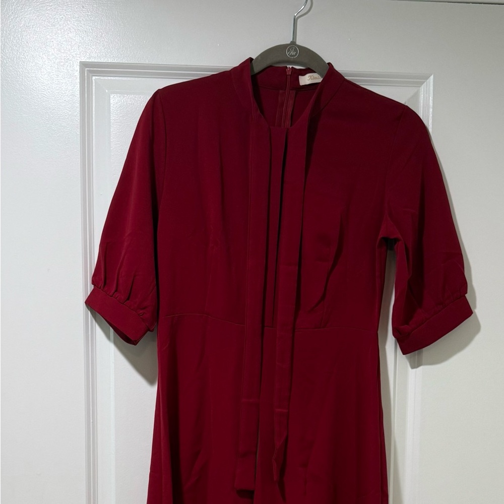 Contemporary Red Dress